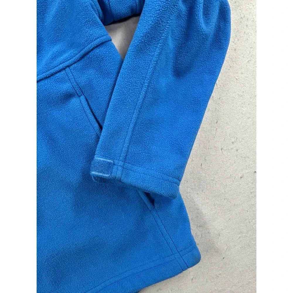 Duluth Trading Men's Shoreman's Fleece Gridlock Jacket Medium Blue